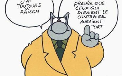 J’ai raison. C’est tout !